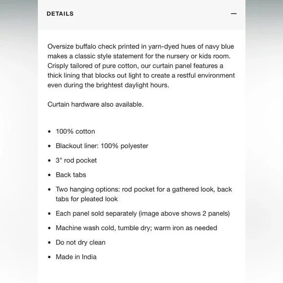 Crate & Kids Curtains (44x94) - Picture 8 of 8